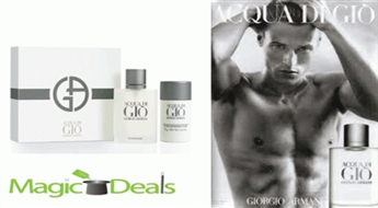 Komplekts Giorgio Armani Acqua Di Gio men EDT 100ml+ 75ml deostick.
