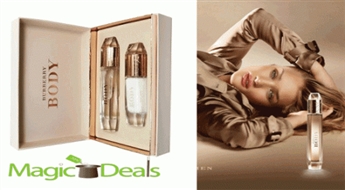 Var izņemt uzreiz! Komplekts Burberry Body women EDP 35ml+ 35ml ķermeņa losjons.