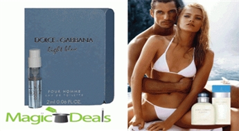 Var izņemt uzreiz! Smaržu paraudziņš Dolce & Gabbana Light Blue pour Homme EDT 2ml.