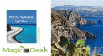 Var izņemt uzreiz! Smaržu paraudziņš Dolce & Gabbana Light Blue Swimming in Lipari men EDT 2ml.