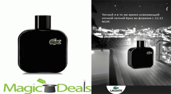 Var izņemt uzreiz! Smaržas Lacoste Eau de Lacoste L.12.12. Noir EDT 100ml.