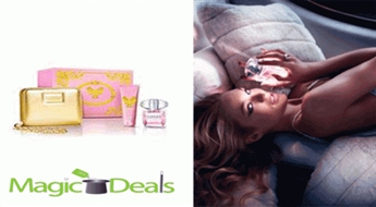 Var izņemt uzreiz! Komplekts Versace Bright Crystal Absolu women EDP 90ml+ 100ml ķermeņa losjons+ maciņš.