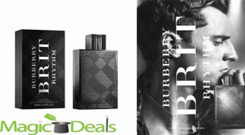 Var izņemt uzreiz! Smaržas Burberry Brit Rhythm men EDT 90ml testers.