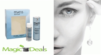 Var izņemt uzreiz! MATIS Duo Yeux set - Lift Effect gel 15ml+ eye cleansing gel 20ml.