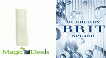 Var izņemt uzreiz! Dezodorants Burberry Brit Splash men deospray 150ml.