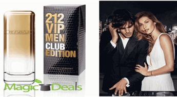 Var izņemt uzreiz! Smaržas Carolina Herrera 212 VIP men Club EDT 100ml.