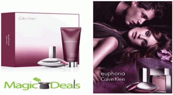 Var izņemt uzreiz! Komplekts Calvin Klein Euphoria women EDP 30ml+ 100ml ķermeņa losjons.