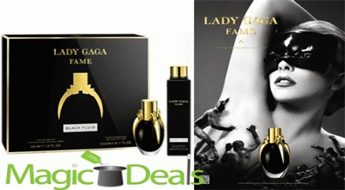 Var izņemt uzreiz! Komplekts Lady Gaga Fame EDP 30ml+ 200ml dušas želeja.