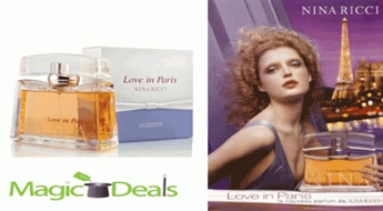 Smaržas Nina Ricci Love in Paris women EDP 50ml testers.