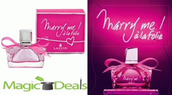 Var izņemt uzreiz! Smaržas Lanvin Marry Me a la Folie EDP 30ml.