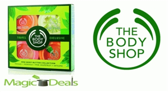 The Body Shop Body Butter Kit 200ml (50ml Moringa Body Butter + 50ml Satsuma Body Butter + 50ml Pink Grapefruit Body Butter + 50ml Mango Body Butter).