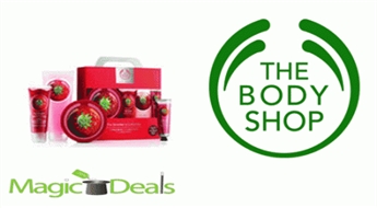 The Body Shop Strawberry Kit 505ml (200ml Strawberry Body Butter + 200ml Strawberry Body Sorbet + 75ml Strawberry Body Polish + 30ml Strawberry Hand Cream - all skin types).
