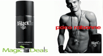 Dezodorants PACO RABANNE Black XS men Deospray 150ml.