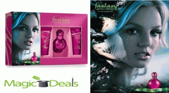 Var izņemt uzreiz! Komplekts Britney Spears Fantasy EDP 30ml+ 50ml ķermeņa losjons+ 50ml dušas želeja.