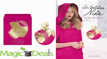 Var izņemt uzreiz! Smaržas Nina Ricci La Tentation de Nina EDT 50ml testers.