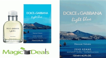 Var izņemt uzreiz! Smaržas Dolce & Gabbana Light Blue Discover Vulcano men EDT 125ml testers.