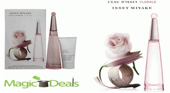 Var izņemt uzreiz! Komplekts Issey Miyake L'Eau D'Issey Florale women EDT 90ml+ 75ml ķermeņa losjons.