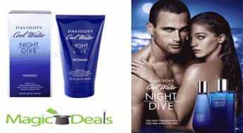 Ir uz vietas! Dušas želeja Davidoff Cool Water Night Dive women 150ml.