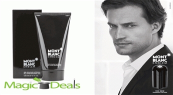Var izņemt uzreiz! Dušas želeja MONT BLANC Emblem Shower gel  men 100ml.