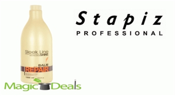 Matu balzāms Stapiz Sleek Line Repair Balm 1000ml.