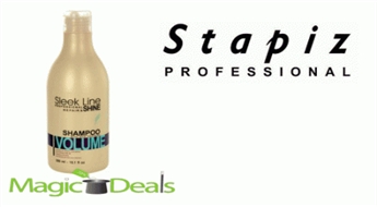 Matu šampūns Stapiz Sleek Line Repair Shampoo 1000ml.