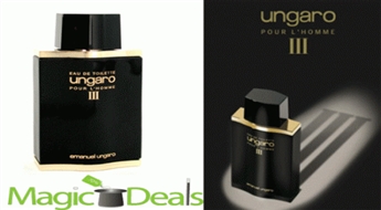 Smaržas Emanuel Ungaro Pour L'Homme III EDT 100ml testers.