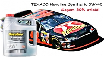 TEXACO Havoline Synthetic 5W-40