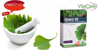 Ginko 40 для улучшения памяти и кровообращения