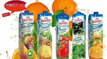 6 литров сока HORTEX - выбери свой вкус!