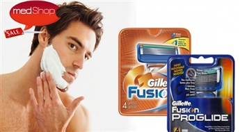 GILLETTE: Fusion vai Fusion Proglide skūšanās asmeņu komplekti