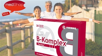 Farmax B-komplex: Pilns B vitamīnu komplekss visai ģimenei