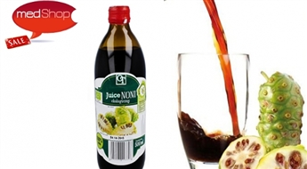 Uzmundrinošā un atveseļojošā BIO Noni sula  500 ml