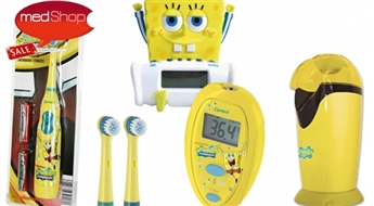 SPONGE BOB elektriskā zobubirste vai bezkontakta infrasarkanais termometrs