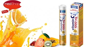 VITAR:  Revital® Vitamīns C 1000 mg putojošajās tabletēs
