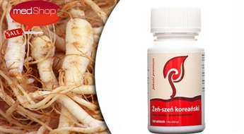 Korejas žeņšeņs, 100 tabletes (40 gr)