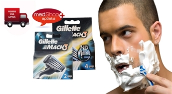БРИТВЕННЫЕ ЛЕЗВИЯ GILLETTE MACH 3