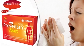 FARMAX: Preventan® Akut - ātra un efektīva aizsardzība gripas un saaukstēšanās periodā