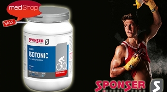 Sponser ISOTONIС izotoniskais dzēriens treniņiem un sacensībām 1000g