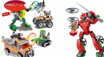 Lego tipa spēļu konstruktori - roboti