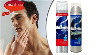 Гель для бритья  GILLETTE Series Gel Sensitive Skin или Extra Comfort  (200мл)