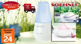 SOEHNLE elektriskie gaisa aromatizētāji - patīkamam aromātam un relaksācijai