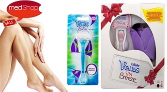 GILLETTE Venus Breeze Razor для особенно нежной депиляции или триммер для бикини