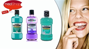 Антибактериальная жидкость для полоскания рта LISTERINE Cool Mint 1 Л