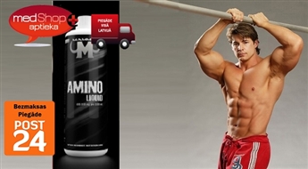 MAMMUT AMINO LIQUID MUSKUĻU SPĒKAM PALIELINĀTAS SLODZES PERIODĀ