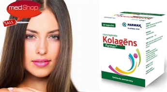 FARMAX: Kolagēns N30 skaistai ādai, veselām locītavām un stiprai imunitātei!