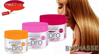 BYPHASSE PRO matu maskas skaistiem un koptiem matiem