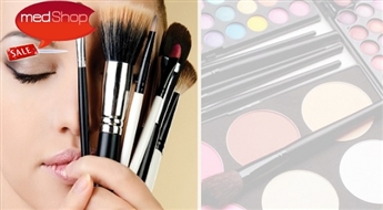 Make-up otiņu komplekts no dabīgas kazas vilnas + somiņa!