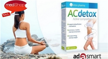 AC DETOX (60 kapsulas) - dabīgai organisma attīrīšanai