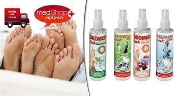 Набор средств по уходу за ногами для всей семьи - для приятного аромата  в течении всего дня