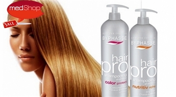 Шампуни BYPHASSE PRO для красивых и ухоженных волос